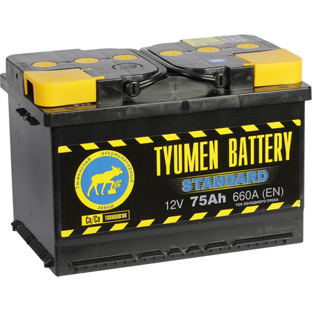 Tyumen Battery АКБ Tyumen Battery Standard 75Ач п/п L3