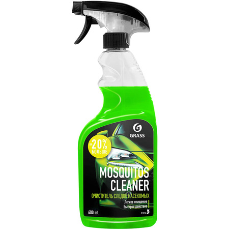 GRASS Очиститель следов насекомых Mosquitos Cleaner спрей 600 мл Grass (art.110372)