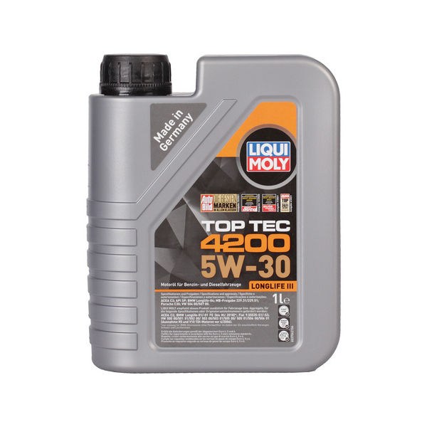 Liqui Moly Масло моторное Liqui Moly Top Tec 4200 5W-30 1л