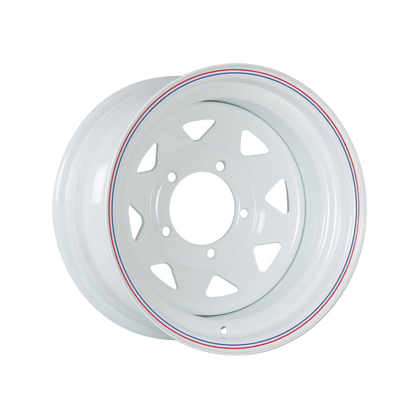 ORW (Off Road Wheels) Nissan/Toyota R17x8 6x139.7 ET-25 CB110 White