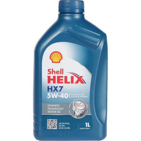 Shell Масло моторное Shell Helix HX7 5W-40 1л