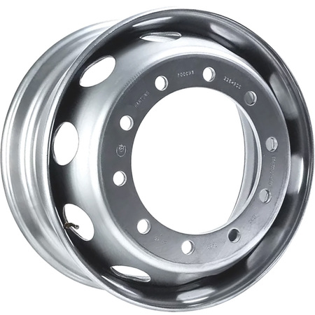 HARTUNG 521-17 22.5x9 10x335 ET165.5 CB281 Silver 14 мм 4500 кг