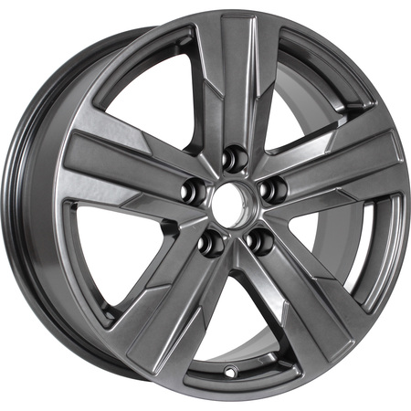 КиК Висмут R16x7 5x110 ET45 CB67.1 Dark_platinum