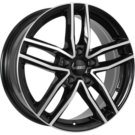 Dezent TR R17x7 5x112 ET40 CB57.1 Black_polished (TTRY_ECE)