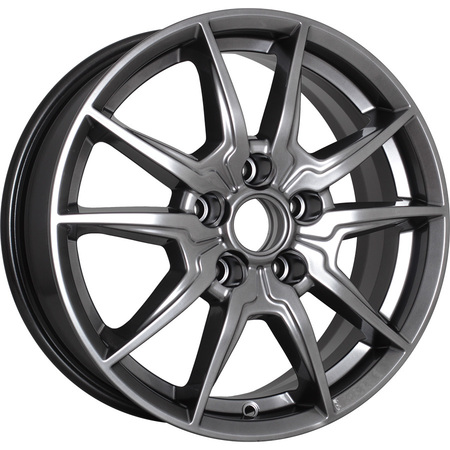 КиК Адамар R16x6.5 5x114.3 ET50 CB66.1 Dark_platinum