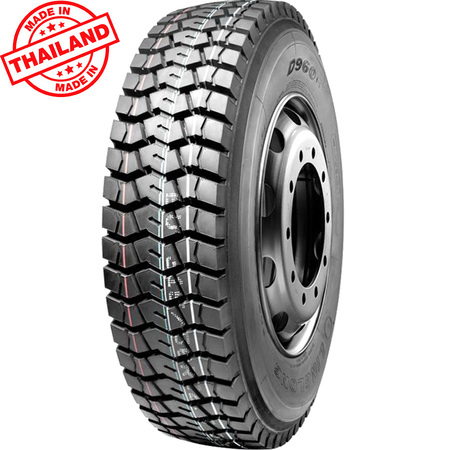 Linglong D960 R24 12.00/ 160/156K TT 20PR Камера + ободная лента Ведущая M+S 3PMSF