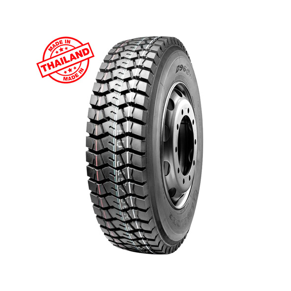 Linglong D960 R24 12.00/ 160/156K TT 20PR Камера + ободная лента Ведущая M+S 3PMSF