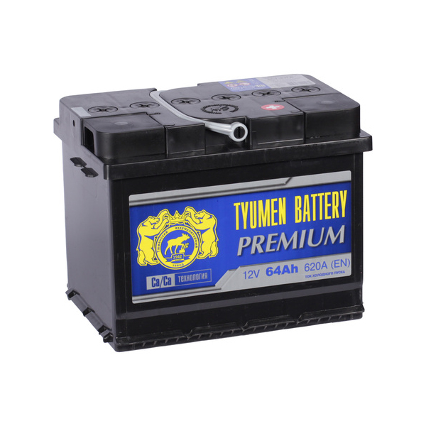 Tyumen Battery АКБ Tyumen Battery Premium 64Ач о/п L2