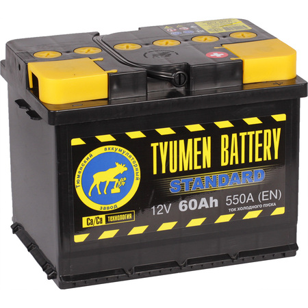 Tyumen Battery АКБ Tyumen Battery Standard 60 Ач о/п L2