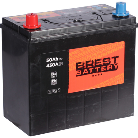 Brest Battery АКБ Brest Battery Asia 50Ач п/п B24R