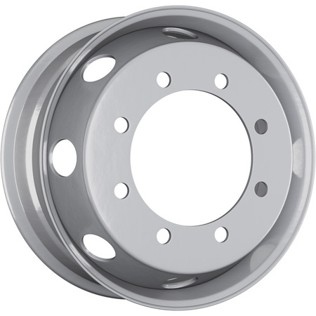 Accuride 195-01 19.5x6.75 8x275 ET136 CB221 Silver 10.5 мм 2500 кг