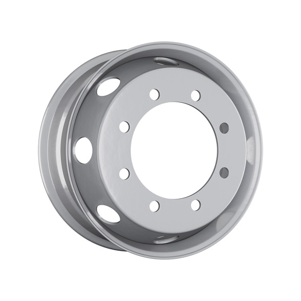 Accuride 195-01 19.5x6.75 8x275 ET136 CB221 Silver 10.5 мм 2500 кг