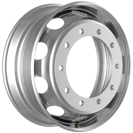 Accuride 750-01 22.5x7.5 10x335 ET165 CB281 Silver 10.6 мм 3250 кг