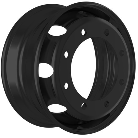 Accuride 321 17.5x6.75 8x275 ET129.5 CB221 Black 10.5 мм 2000 кг