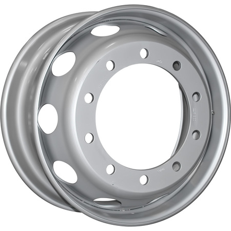 HARTUNG 521-15 22.5x9 10x335 ET165.5 CB281 Silver 14 мм 4000 кг