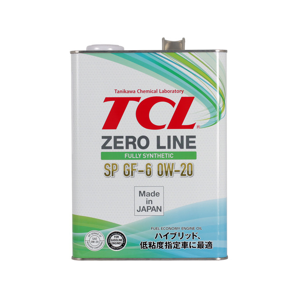 TCL Масло моторное TCL Zero Line 0W-20 4л