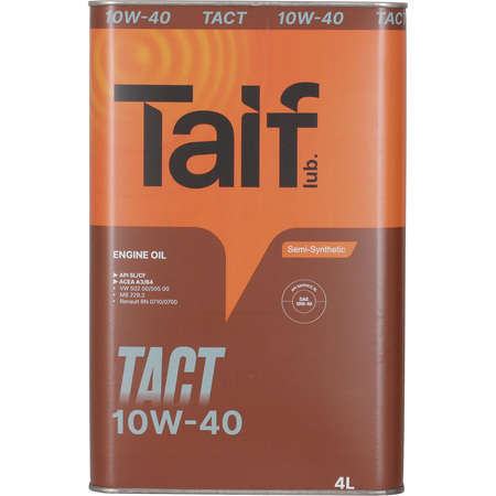 Taif Масло моторное TAIF TACT SL/CF A3/B4 10W-40 4л