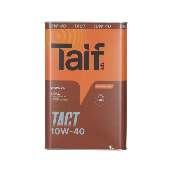 Taif Масло моторное TAIF TACT SL/CF A3/B4 10W-40 4л