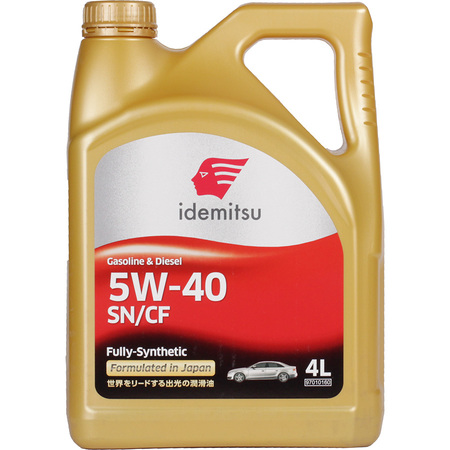 Idemitsu Масло моторное Idemitsu Fully-Synthetic SN/CF 5W-40 4л