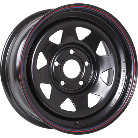 ORW (Off Road Wheels) Toyota R17x8 6x139.7 ET10 CB110 Black 22B