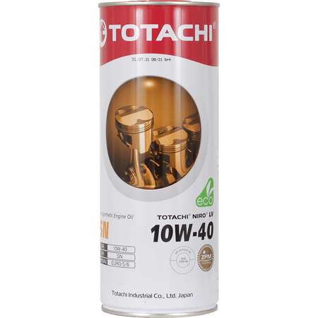 Totachi Масло моторное TOTACHI NIRO LV Semi-Synthetic 10W-40 1л