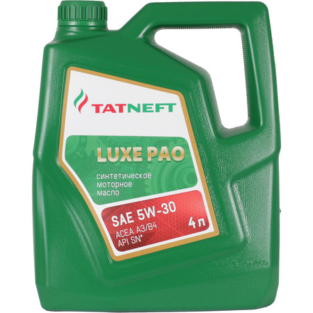 Татнефть Масло моторное Татнефть LUXE PAO 5W-30 4л