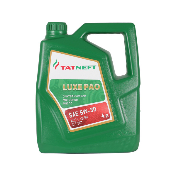 Татнефть Масло моторное Татнефть LUXE PAO 5W-30 4л