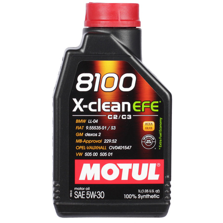 Motul Масло моторное Motul 8100 X-clean EFE 5W-30 1л