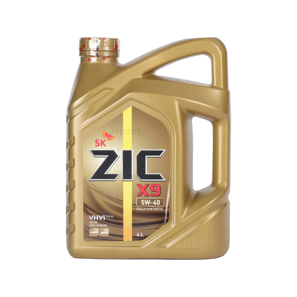 ZIC Масло моторное Zic X9 5W-40 4л