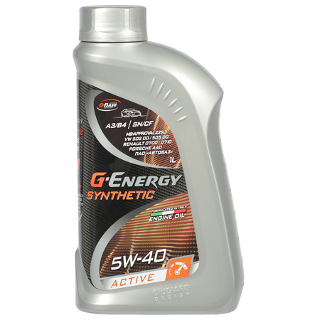 G-Energy Масло моторное G-Energy Synthetic Active 5W-40 1л