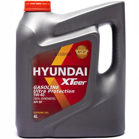 Hyundai Масло моторное Hyundai Xteer G800 5W-40 SP(Gasoline Ultra Protection) 4л