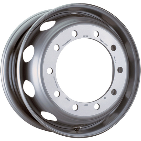 Accuride RZB14018OE 17.5x6.75 10x225 ET129.5 CB176 Silver 10.5 мм 3150 кг