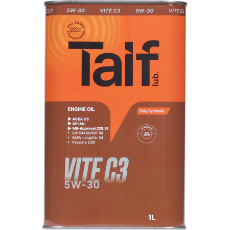 Taif Масло моторное TAIF VITE C3 5W-30 1 л