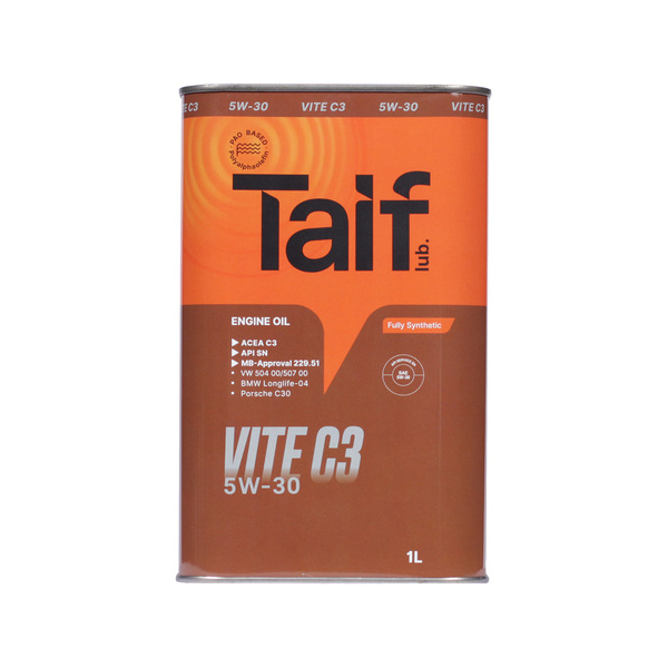 Taif Масло моторное TAIF VITE C3 5W-30 1 л