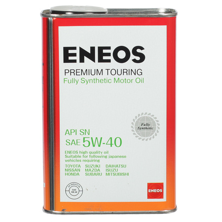 Eneos Масло моторное ENEOS Premium TOURING SN 5W-40 1л