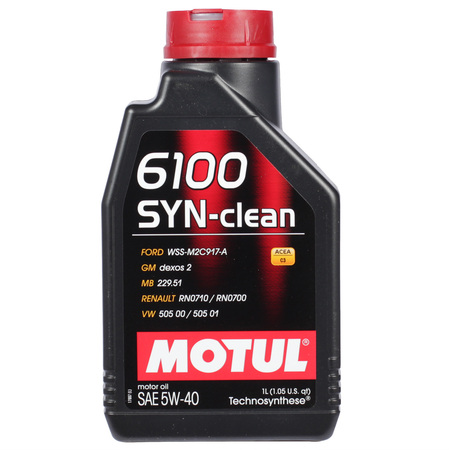 Motul Масло моторное Motul 6100 SYN-CLEAN 5W-40 1л