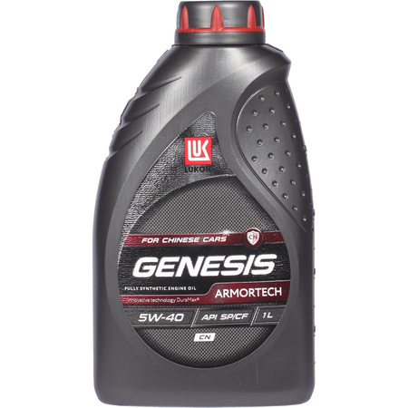 Lukoil Масло моторное Lukoil Genesis Armortech CN (for Chinese cars) 5W-40 1л