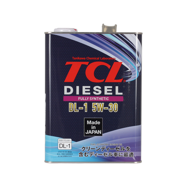 TCL Масло моторное TCL Diesel DL-1 5W-30 4л