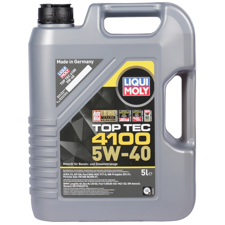 Liqui Moly Масло моторное Liqui Moly Top Tec 4100 5W-40 5л