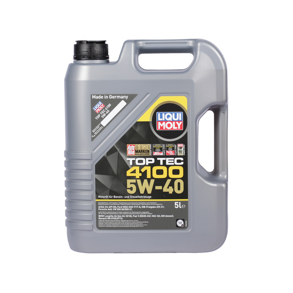 Liqui Moly Масло моторное Liqui Moly Top Tec 4100 5W-40 5л