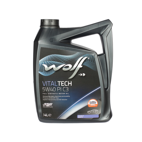 WOLF Масло моторное WOLF VITALTECH 5W-40 PI C3 4л