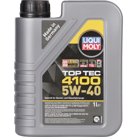 Liqui Moly Масло моторное Liqui Moly Top Tec 4100 5W-40 1л