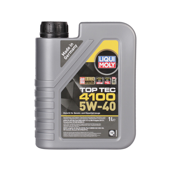 Liqui Moly Масло моторное Liqui Moly Top Tec 4100 5W-40 1л