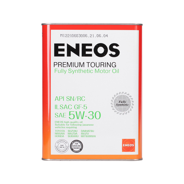 Eneos Масло моторное ENEOS Premium TOURING SN 5W-30 4л