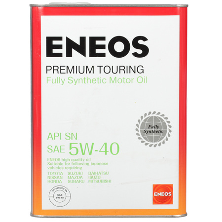 Eneos Масло моторное ENEOS Premium TOURING SN 5W-40 4л