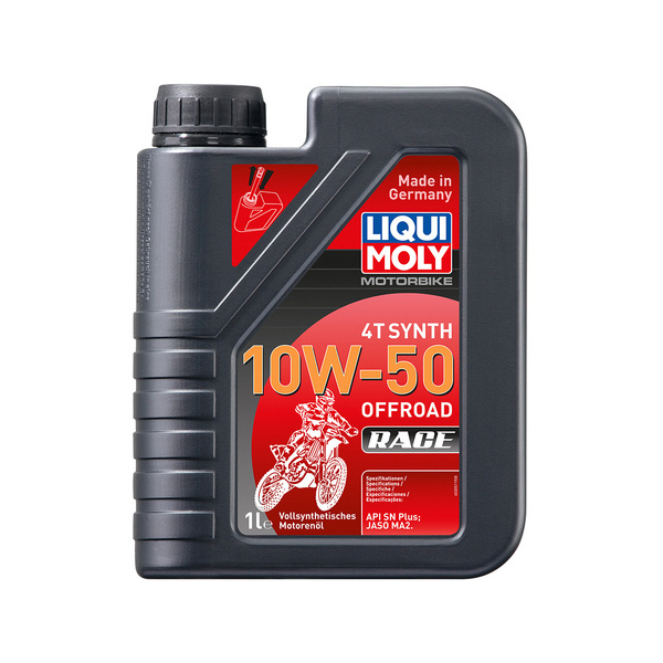 Liqui Moly Масло 4-х тактное Liqui Moly Motorbike 4T Synth Offroad Race 10W-50 1 л