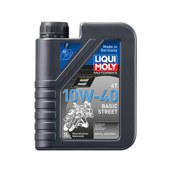 Liqui Moly Масло 4-х тактное Liqui Moly Motorbike 4T 10W-40 1 л