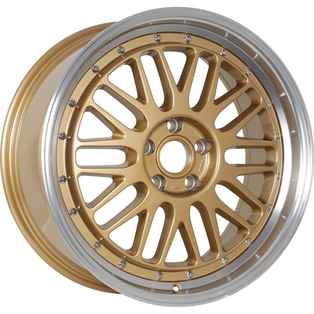 Keskin Tuning KT22 R19x8.5 5x112 ET45 CB72.6 Gold_Lip_Polish