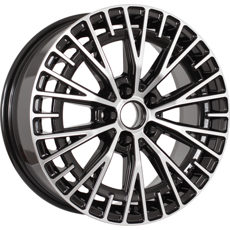 KDW KD1730(КС1098-06) R17x7 5x110 ET40 CB67.1 Black_Front_Polished