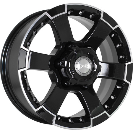 КиК M56-оригинал R16x7 6x139.7 ET38 CB67.1 Almaz_black (КС593)